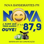 Radio Nova Bandeirantes Fm Logo