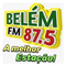 Rádio Belém 87.5 FM Logo