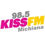 98.5 KISS FM Logo