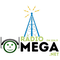 Rádio Ômega 104.9 FM Logo