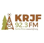 KRJF 92.3 - KRJF-LP Logo