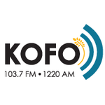 KOFO 103.7 FM 1220 AM - KOFO Logo