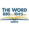 The Word 880 AM 104.5 FM - WRFD Logo
