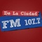 Fm De La Ciudad 107.7 Logo