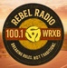 Rebel Radio 100.1 - WRXB Logo