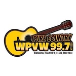Pure Country WPVW 99.7 FM and 1190 AM - WPVW Logo