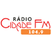 Rádio Cidade 104.9 FM Logo