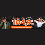 Rádio 104.9 FM Manhuaçu Logo