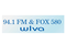 94.1 FM and Fox 580 - WLVA Logo