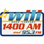 1400 AM and 95.3 FM WILI - WILI Logo