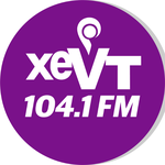 XEVT 104.1 FM - XHVT Logo