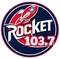 Rocket 103.7 - KTNK Logo