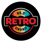 Retro Davao 95.5 - DXKR Logo