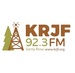 KRJF 92.3 - KRJF-LP Logo
