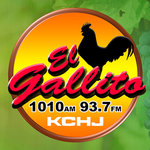 El Gallito 93.7 FM & 1010 AM - KCHJ Logo
