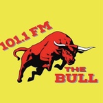 101.1 The Bull - KBTP Logo