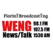 WENG 98.1FM, 107.5FM & 1530AM - WENG Logo