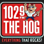 102.9 The Hog - WHQG Logo