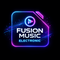Fusion Music Electronic Logo