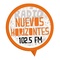 102.5 FM Radio Nuevos Horizontes Logo