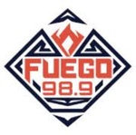 Fuego 98.9 FM - KCVR-FM Logo