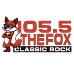 105.5 The Fox - KBKK Logo