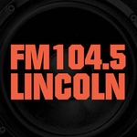 FM 104.5 Lincoln Logo