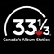 33⅓ - Canada's Album Station Logo