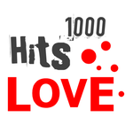 1000 HITS Love Logo