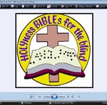 HOLYness BIBLEs for the blind Logo