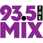 93.5 The Mix - KCVM Logo