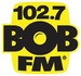 102.7 BOB FM - KJXK Logo