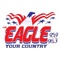 Eagle Country 95.9/96.3 - K242BK Logo